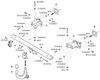 Towbar Westfalia vertical detachable Mercedes A-Class W176 12-18 + 13p uni e-kit
